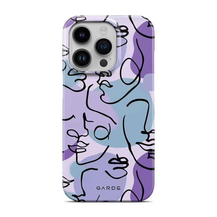 Azaria iPhone 14 Pro Back Cover - Custom Printed Phone Case by Garde