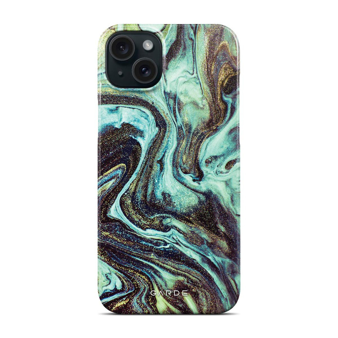 Biohazard iPhone 15 Plus Back Cover - Custom Printed Phone Case by Garde