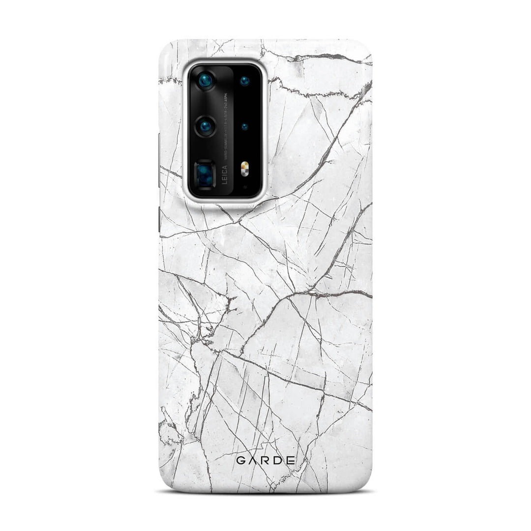 Blanco Carrara Huawei P40 Pro Plus Back Cover - Custom Printed Phone Case by Garde
