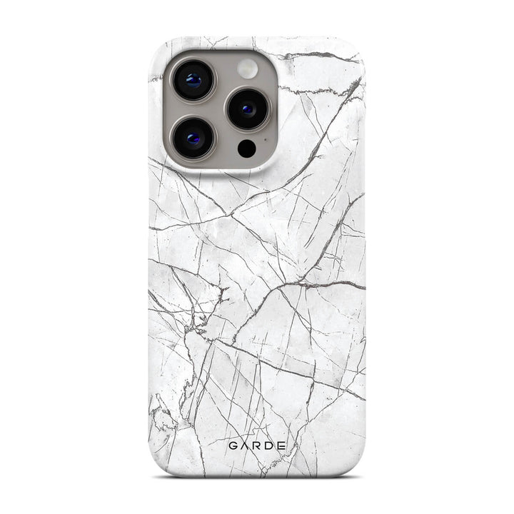 Blanco Carrara iPhone 15 Pro Back Cover - Custom Printed Phone Case by Garde