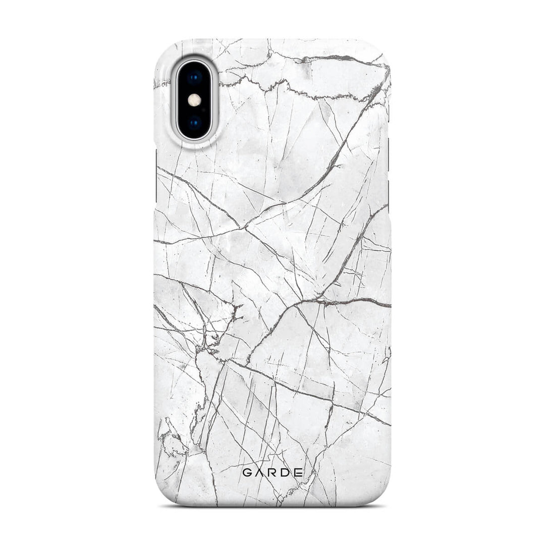 Blanco Carrara iPhone X / Xs Back Cover - Custom Printed Phone Case by Garde