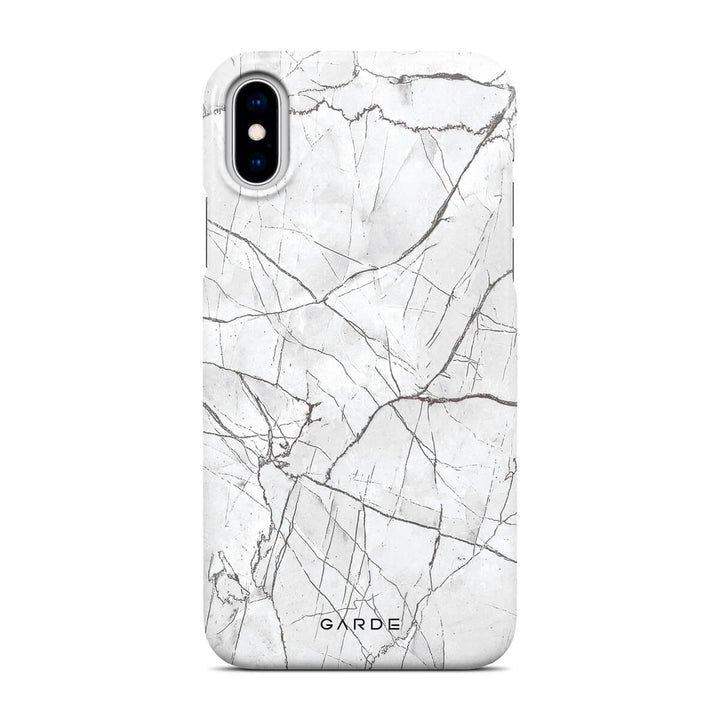 Blanco Carrara iPhone X / Xs Back Cover - Custom Printed Phone Case by Garde