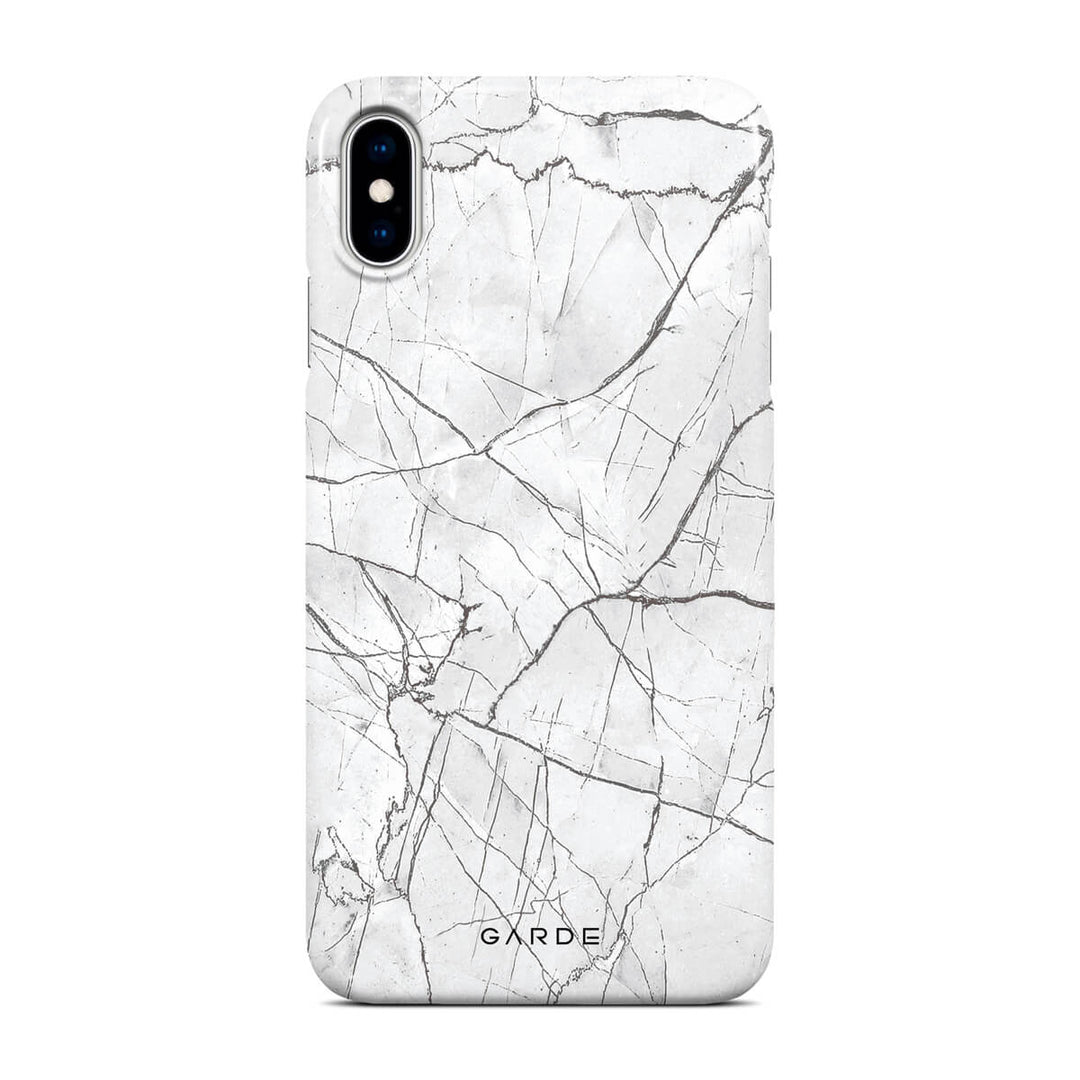 Blanco Carrara iPhone Xs Max Back Cover - Custom Printed Phone Case by Garde