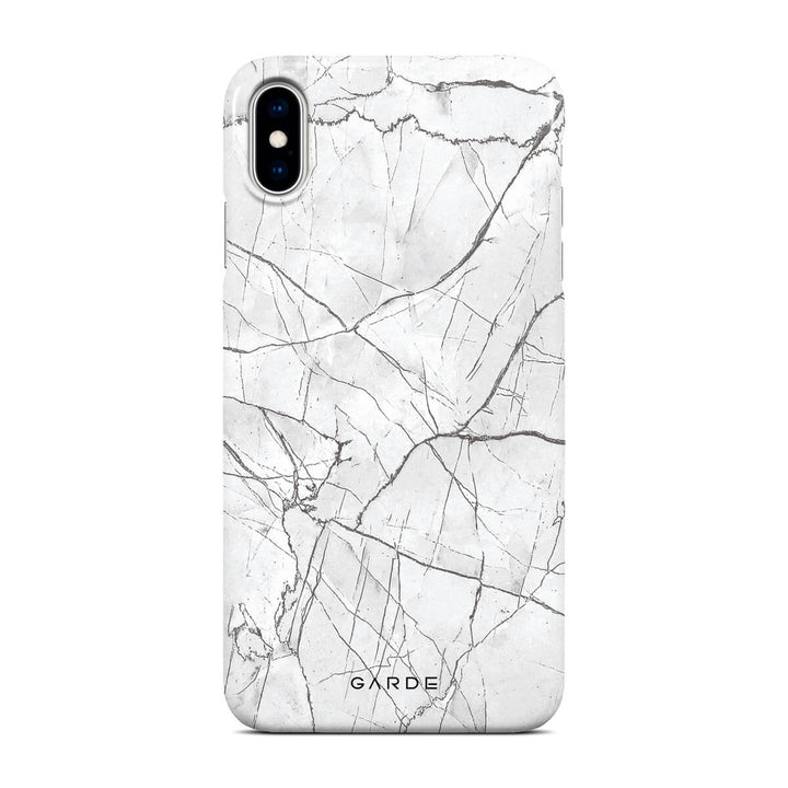 Blanco Carrara iPhone Xs Max Back Cover - Custom Printed Phone Case by Garde