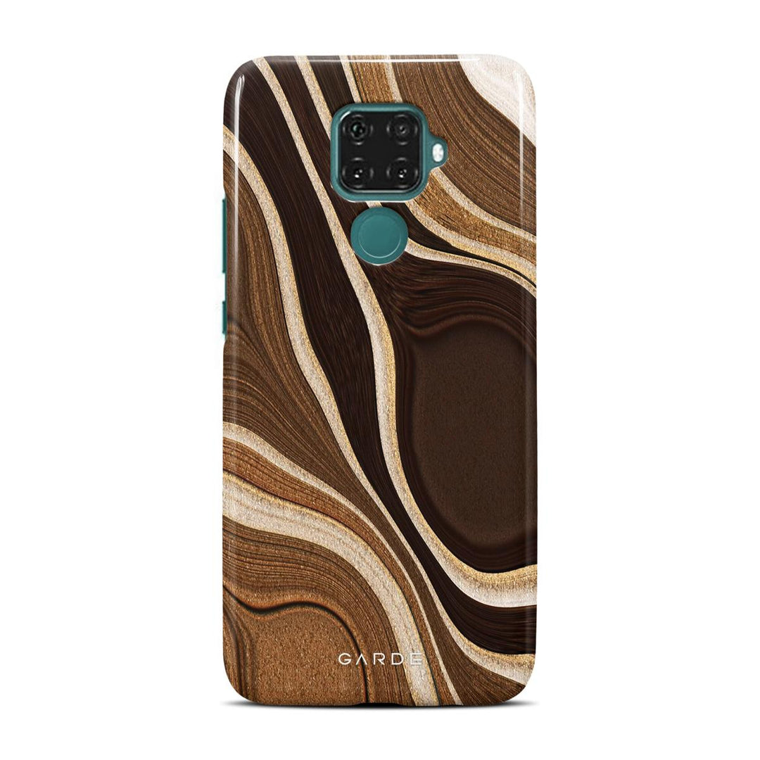 Caramel Huawei Mate 30 Lite Back Cover - Custom Printed Phone Case by Garde