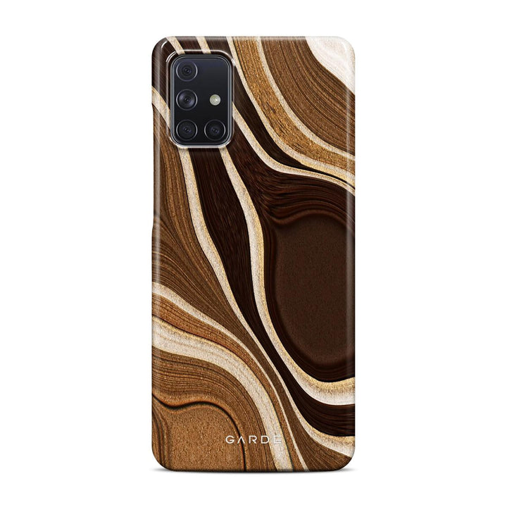 Caramel Samsung A71 Back Cover - Custom Printed Phone Case by Garde