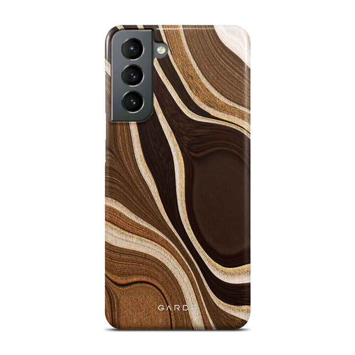 Caramel Samsung S21 Back Cover - Custom Printed Phone Case by Garde