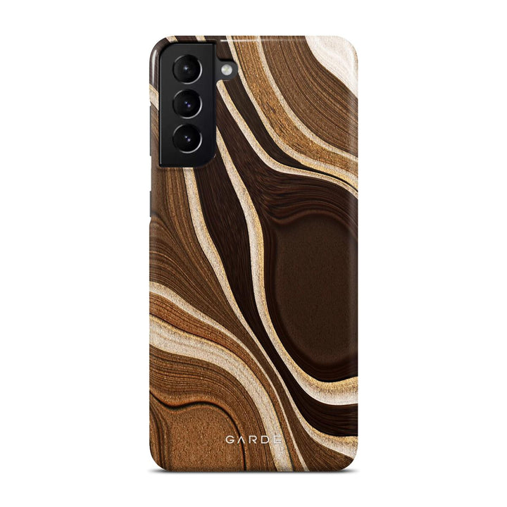 Caramel Samsung S21 Plus Back Cover - Custom Printed Phone Case by Garde
