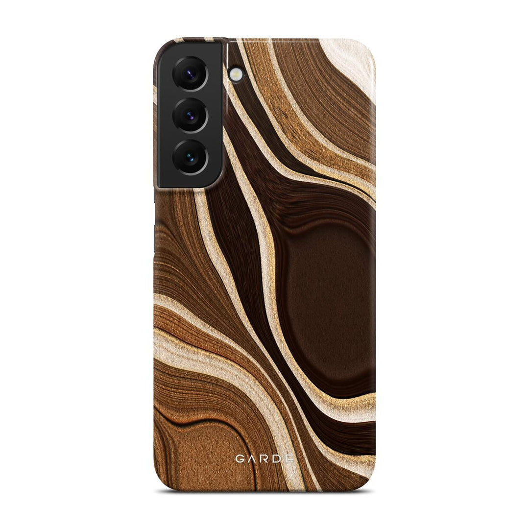 Caramel Samsung S22 Plus Back Cover - Custom Printed Phone Case by Garde