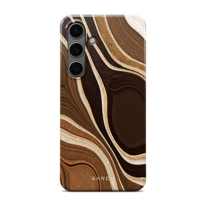 Caramel Samsung S24 Back Cover - Custom Printed Phone Case by Garde