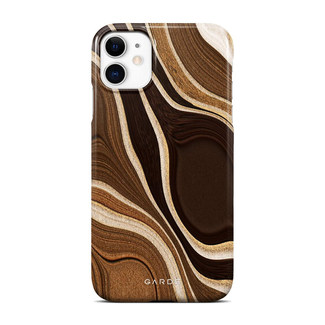 Caramel iPhone 11 Back Cover - Custom Printed Phone Case by Garde