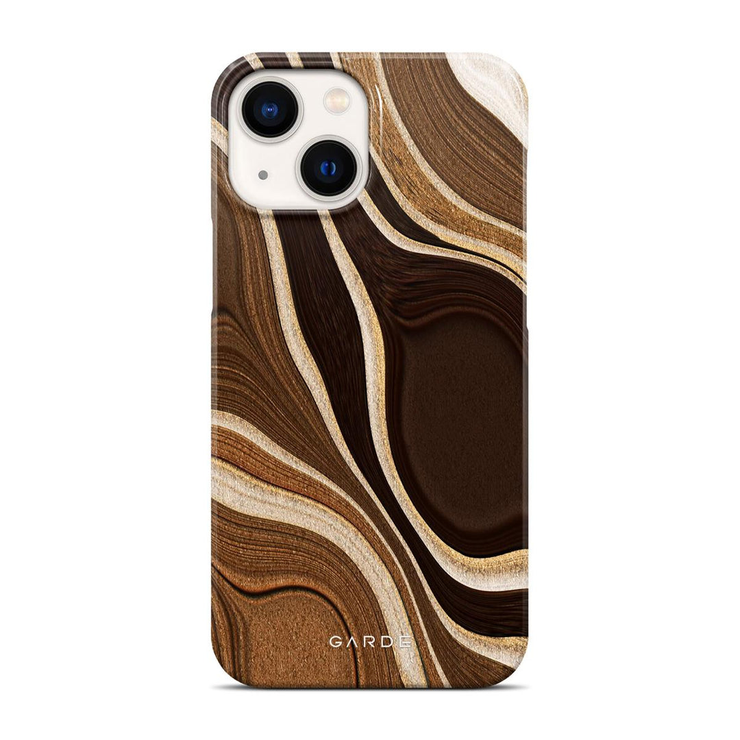 Caramel iPhone 13 Mini Back Cover - Custom Printed Phone Case by Garde