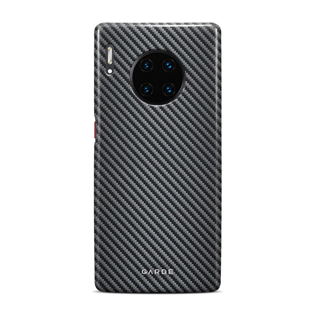Carbon Grey Huawei Mate 30 Pro Back Cover - Custom Printed Phone Case by Garde