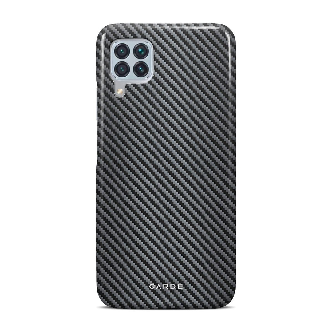 Carbon Grey Huawei P40 Lite Back Cover - Custom Printed Phone Case by Garde