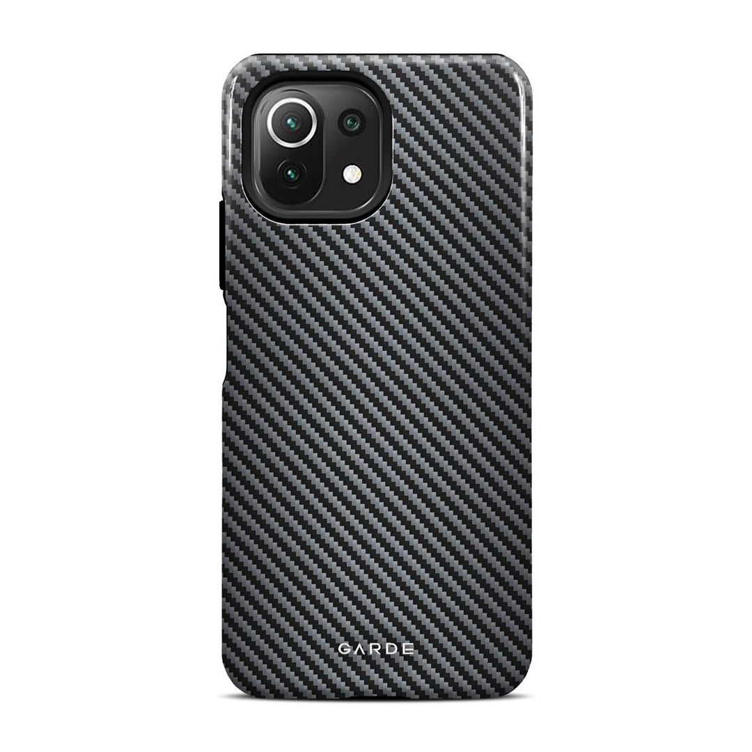 Carbon Grey Xiaomi Mi 11 Lite Back Cover - Custom Printed Phone Case by Garde