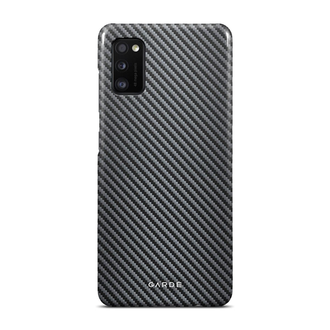 Carbon Grey Samsung A41 5G Back Cover - Custom Printed Phone Case by Garde