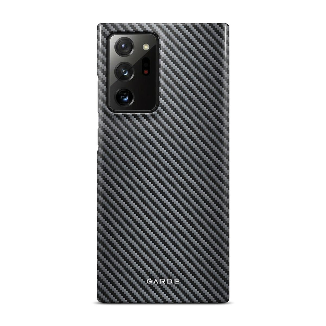 Carbon Grey Samsung Note 20 Ultra Back Cover - Custom Printed Phone Case by Garde
