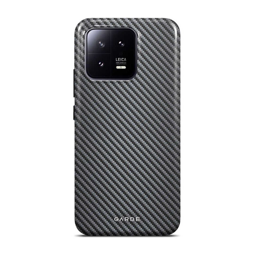 Carbon Grey Xiaomi 13 Back Cover - Custom Printed Phone Case by Garde