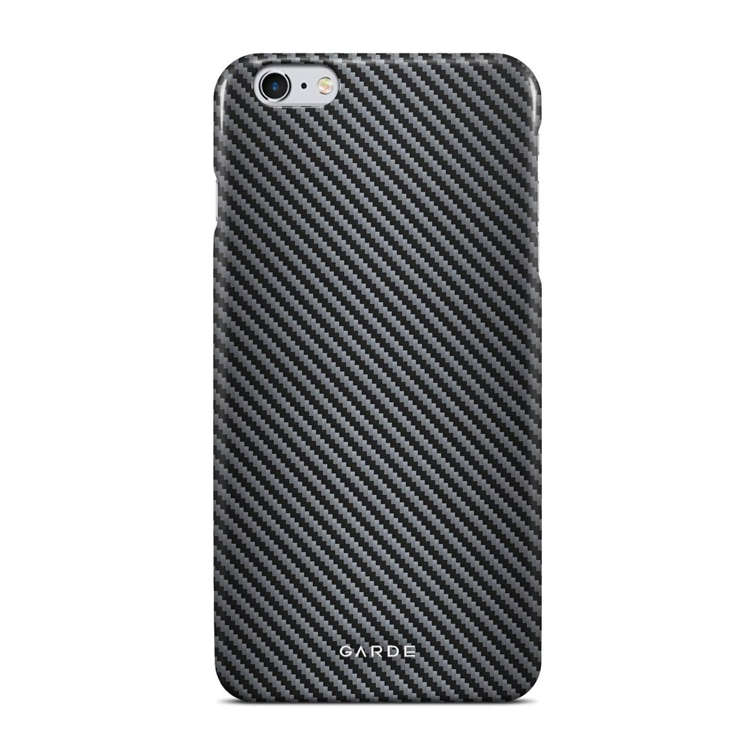 Carbon Grey iPhone 6 Plus / 6s Plus Back Cover - Custom Printed Phone Case by Garde
