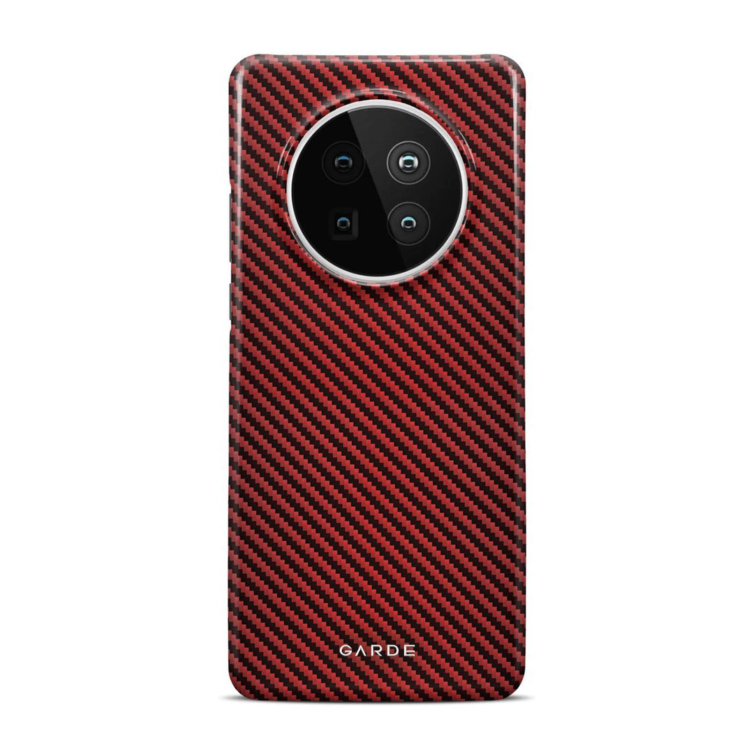 Carbon Red Huawei Mate 40 Pro Back Cover - Custom Printed Phone Case by Garde
