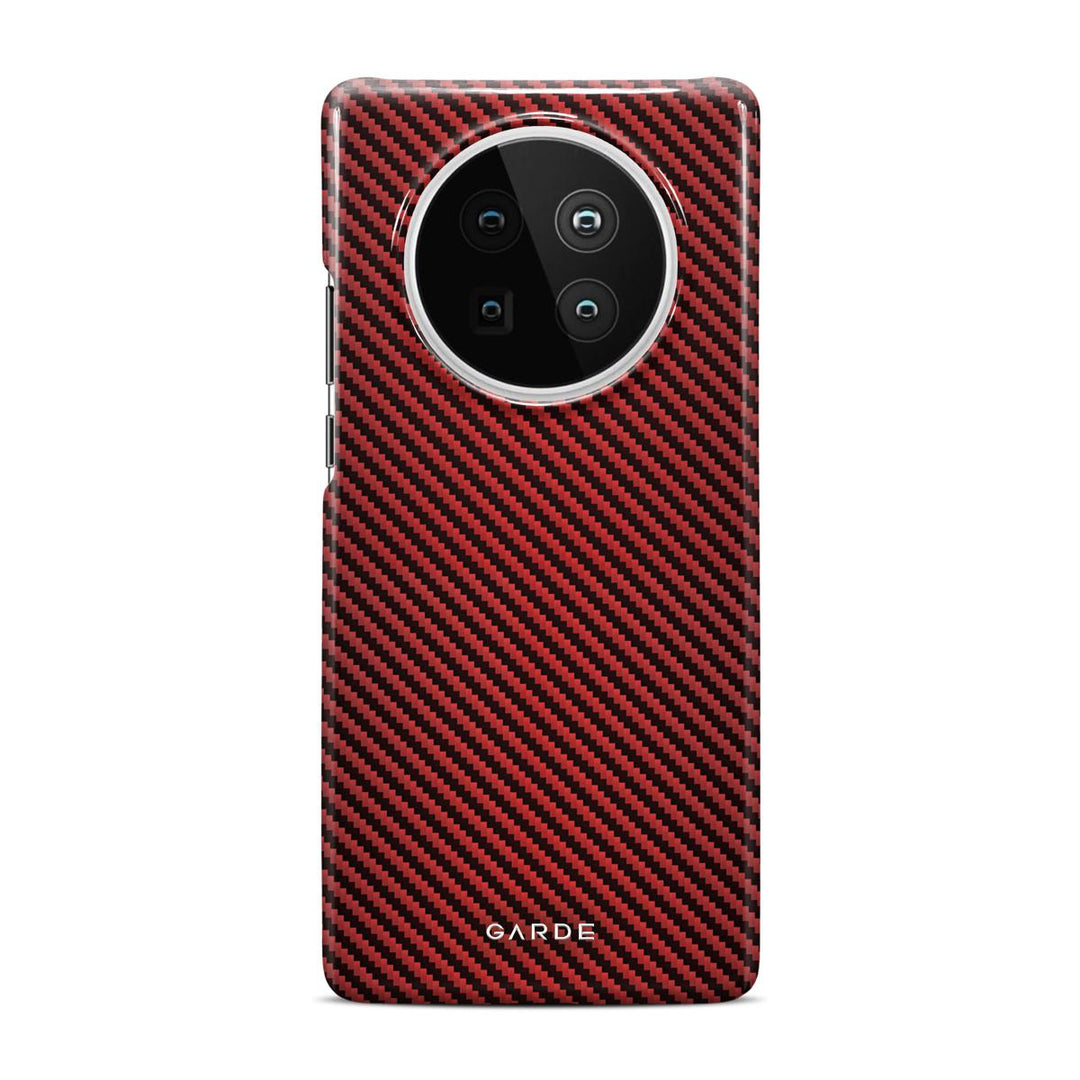 Carbon Red Huawei Mate 40 Pro Plus Back Cover - Custom Printed Phone Case by Garde