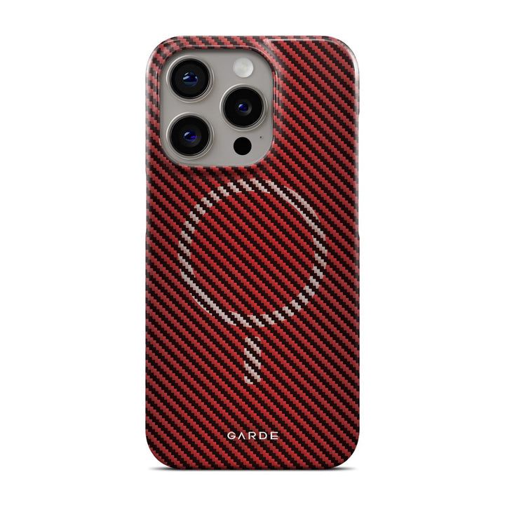 Carbon Red - iPhone 15 Pro