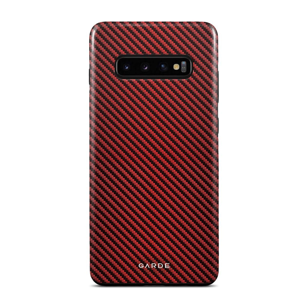 Carbon Red - Samsung S10 Plus