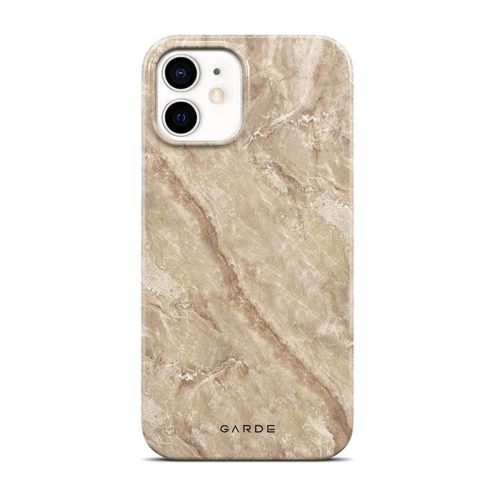 Chic Stone iPhone 12 Back Cover - Custom Printed Phone Case by Garde