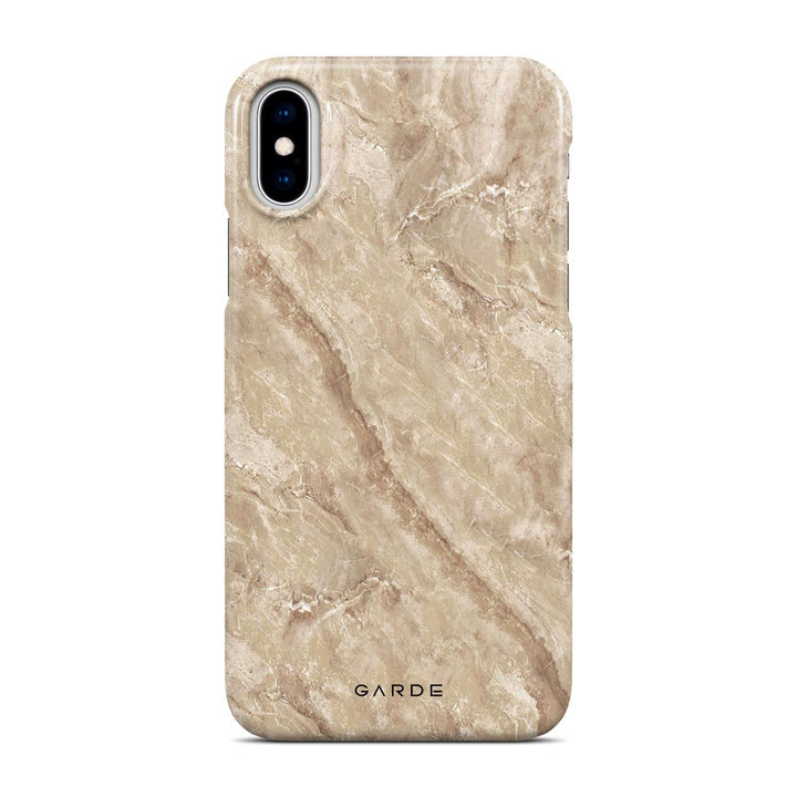 Chic Stone iPhone X / Xs Back Cover - Custom Printed Phone Case by Garde