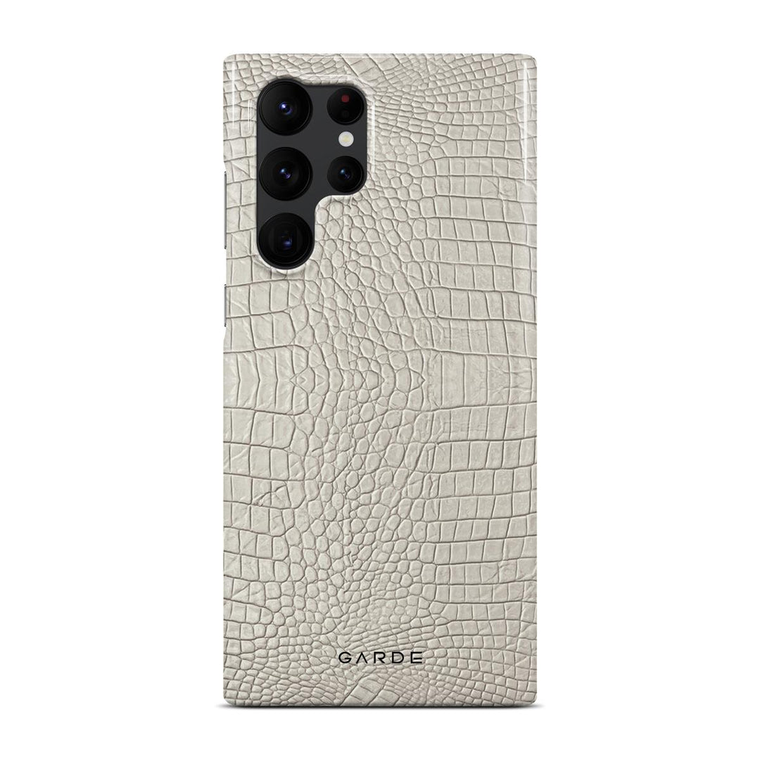 Cordelia Cream Samsung S22 Ultra Back Cover - Custom Printed Phone Case by Garde