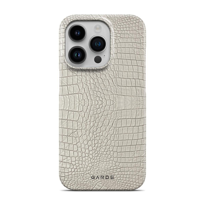 Cordelia Cream iPhone 14 Pro Back Cover - Custom Printed Phone Case by Garde