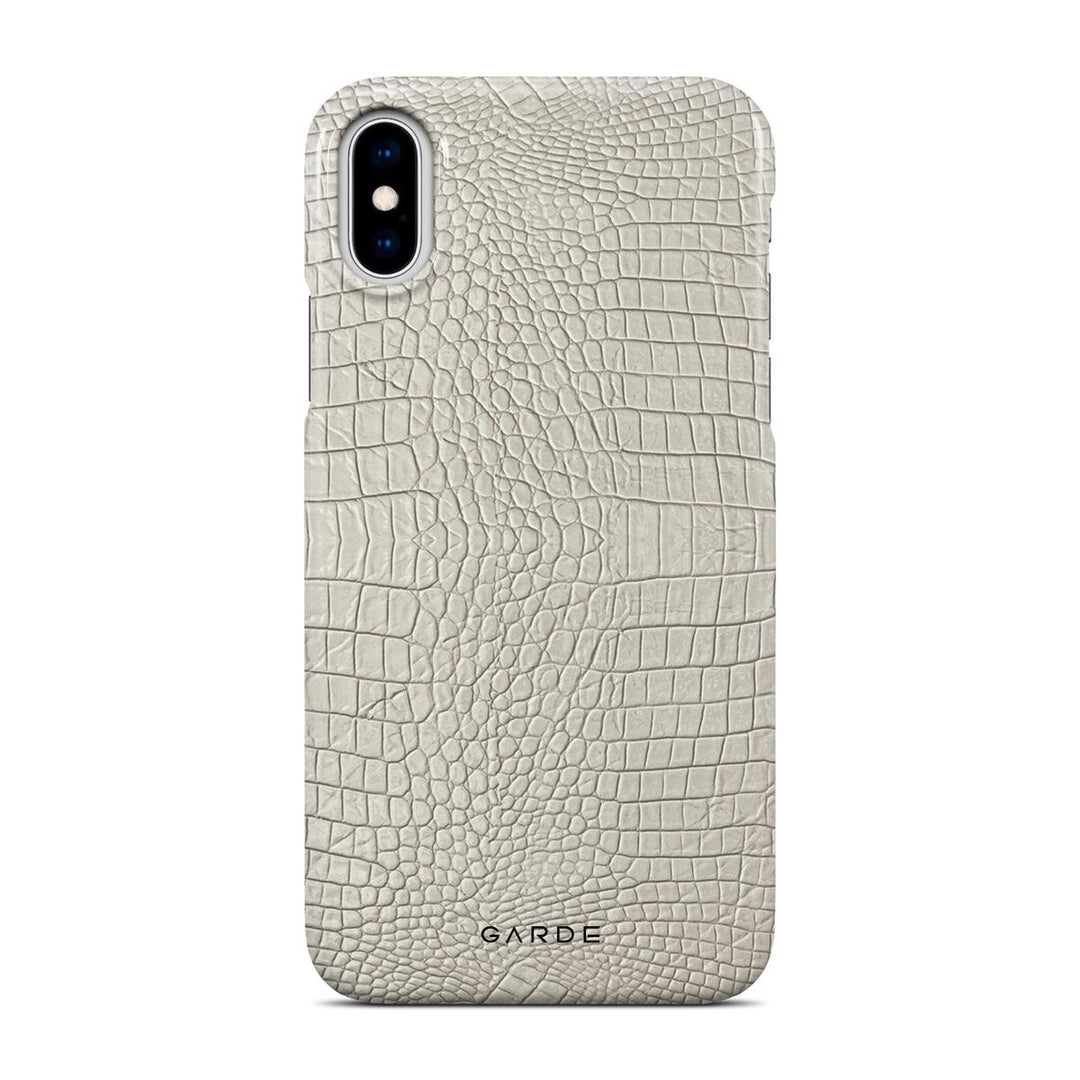 Cordelia Cream iPhone X / Xs Back Cover - Custom Printed Phone Case by Garde