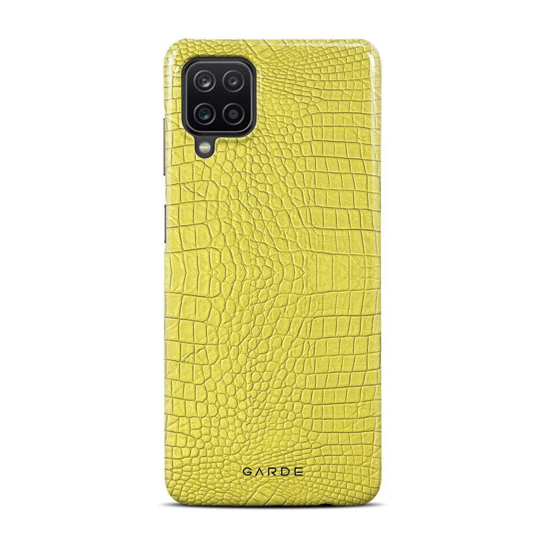 Cordelia Yellow Samsung A12 Back Cover - Custom Printed Phone Case by Garde