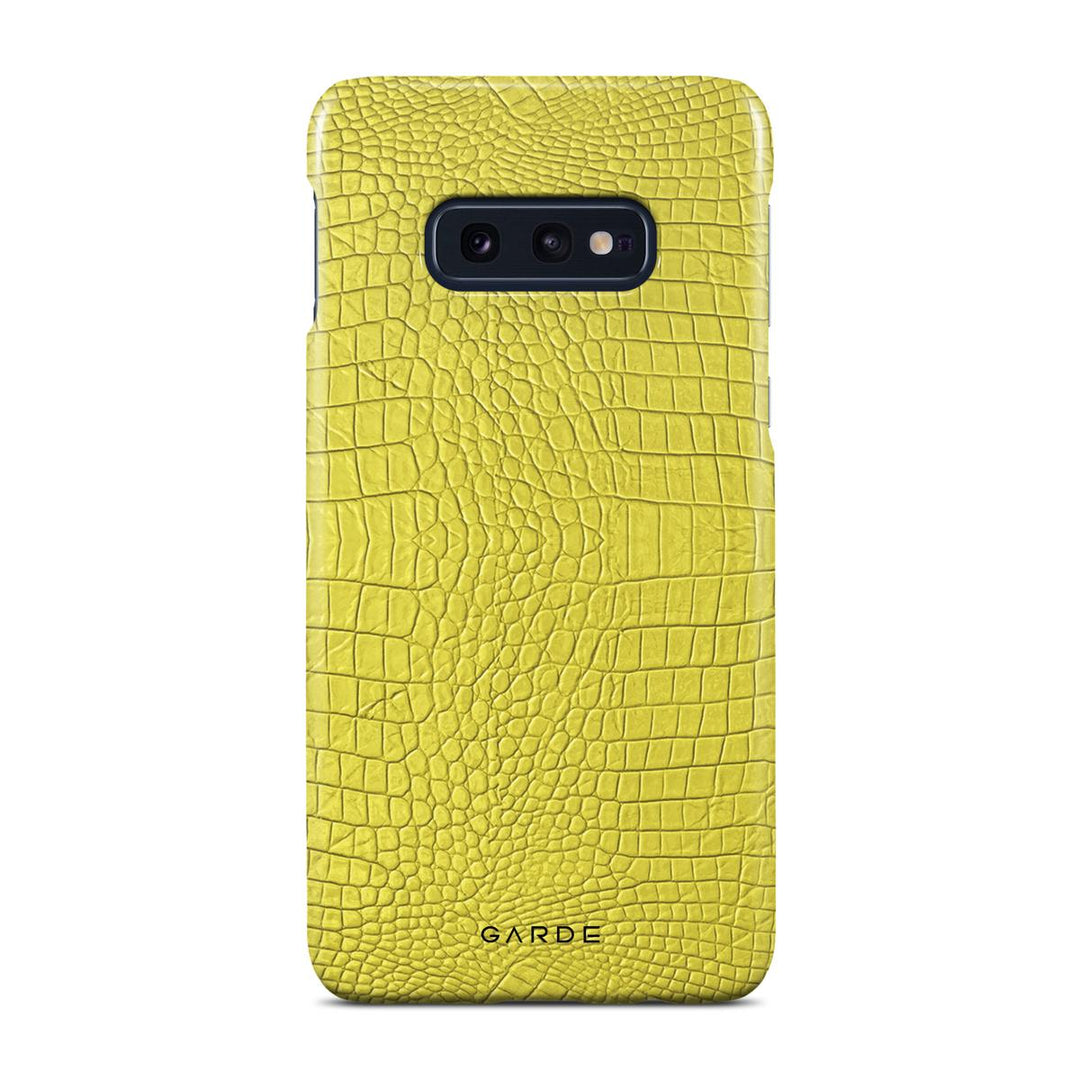 Cordelia Yellow Samsung S10 E Back Cover - Custom Printed Phone Case by Garde