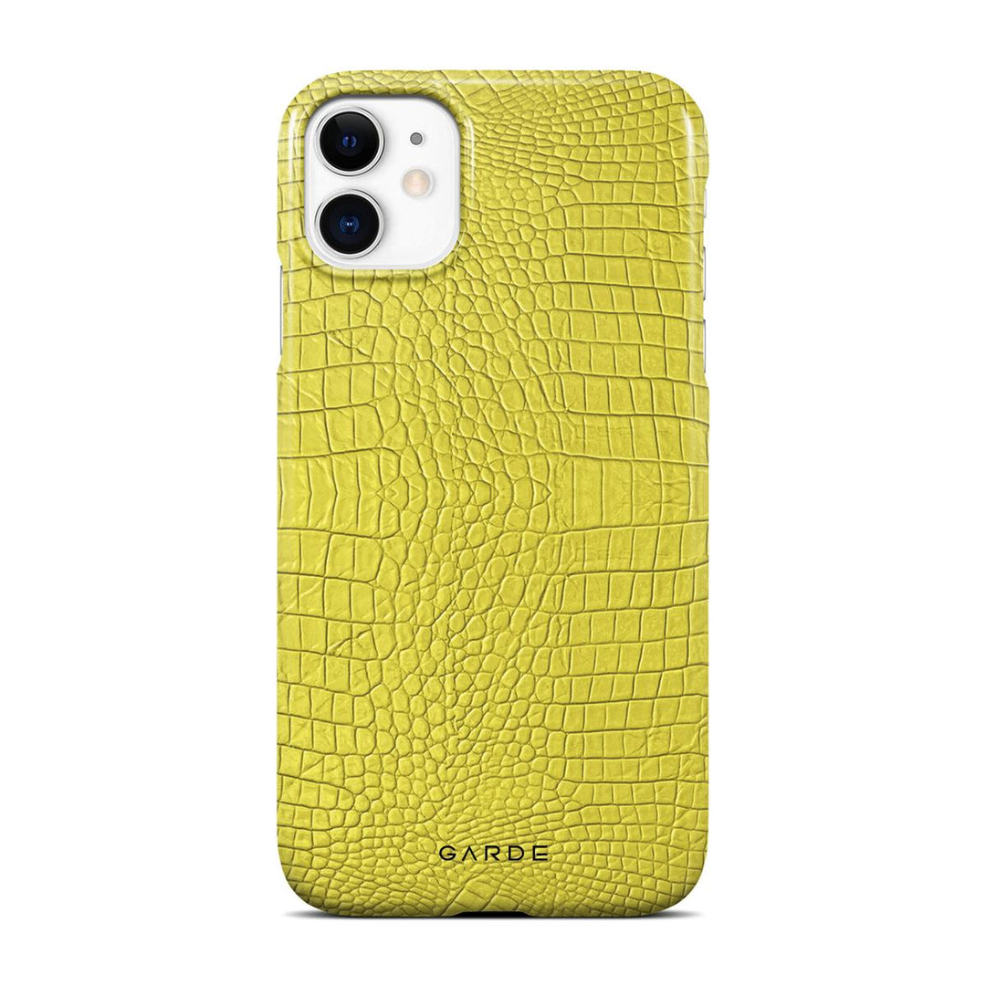Cordelia Yellow iPhone 11 Back Cover - Custom Printed Phone Case by Garde