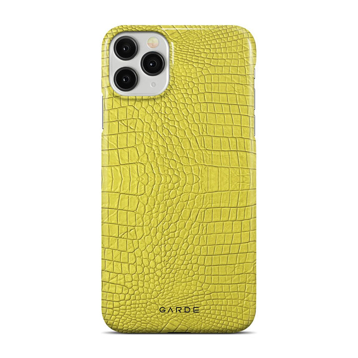 Cordelia Yellow iPhone 11 Pro Max Back Cover - Custom Printed Phone Case by Garde
