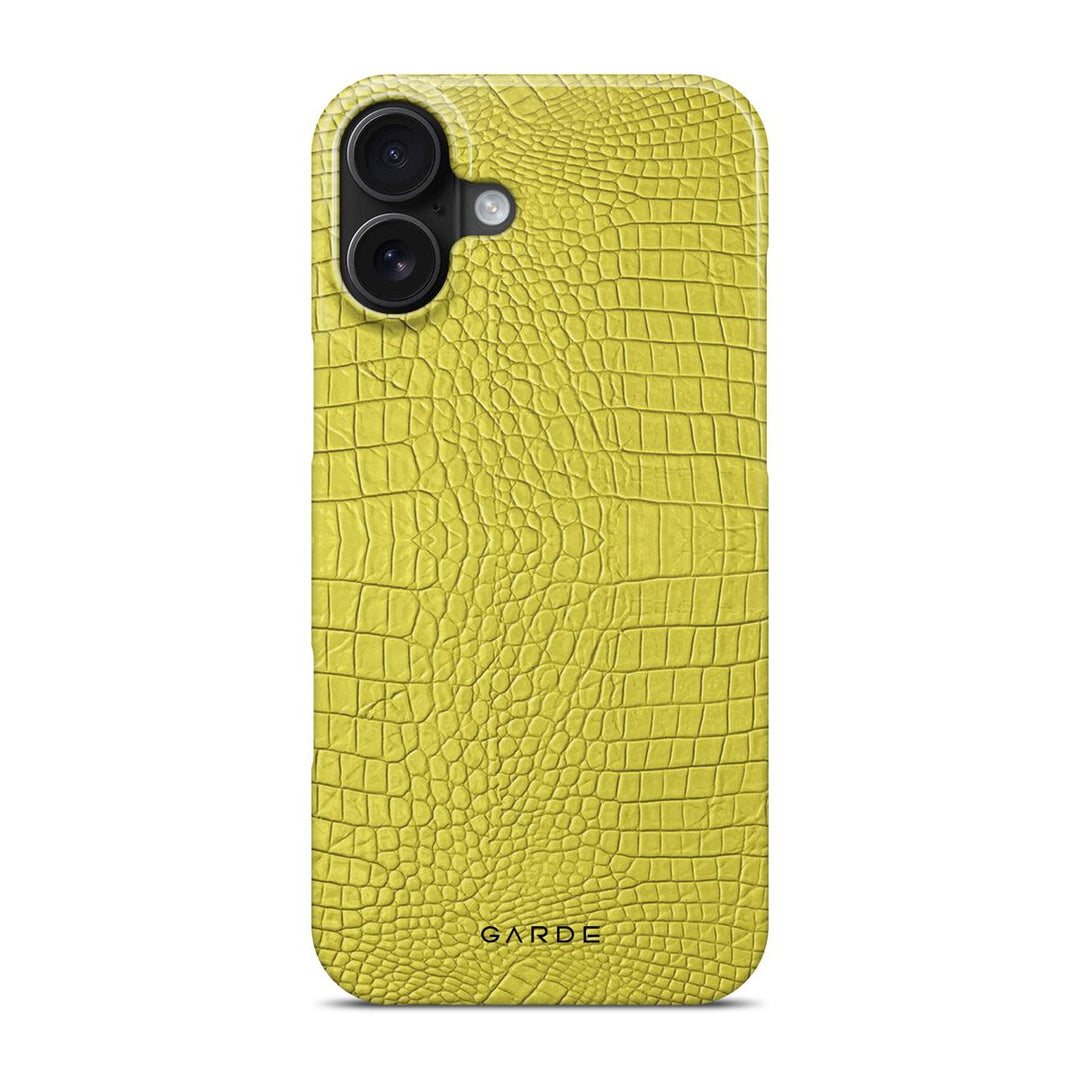 Cordelia Yellow iPhone 16 Plus Back Cover - Custom Printed Phone Case by Garde