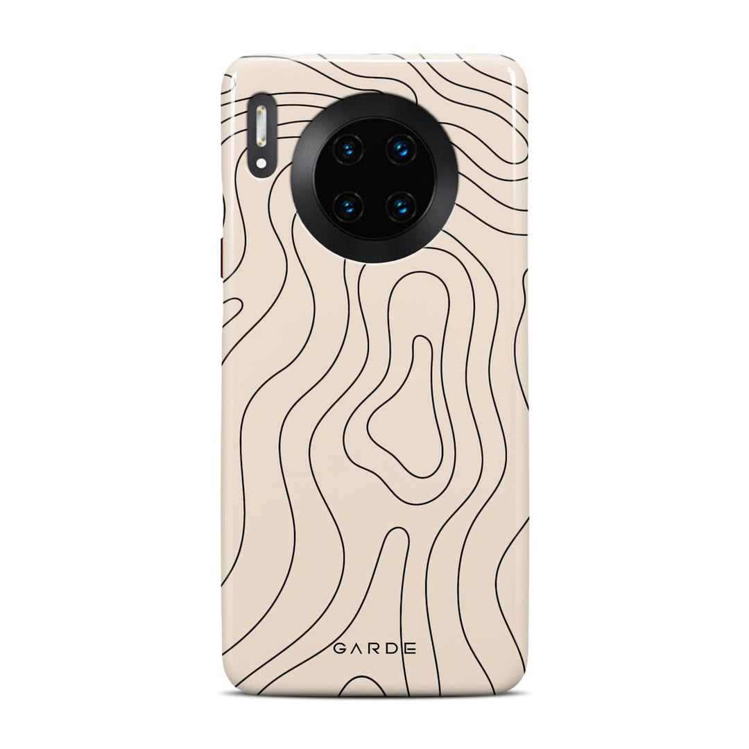 Dessert Map Huawei Mate 30 Back Cover - Custom Printed Phone Case by Garde