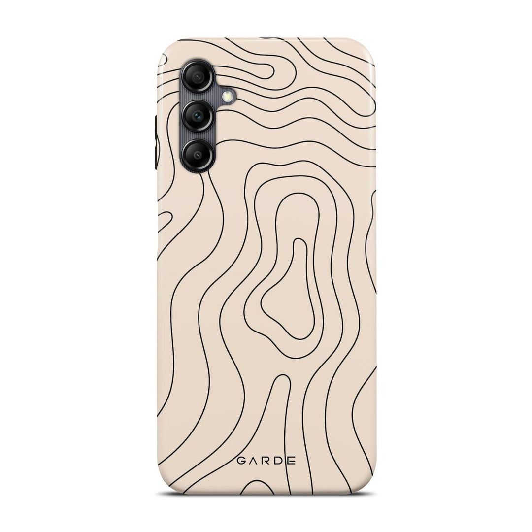 Dessert Map Samsung A14 Back Cover - Custom Printed Phone Case by Garde