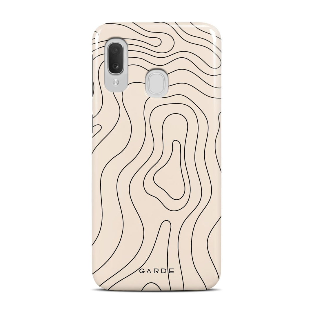 Dessert Map Samsung A40 Back Cover - Custom Printed Phone Case by Garde