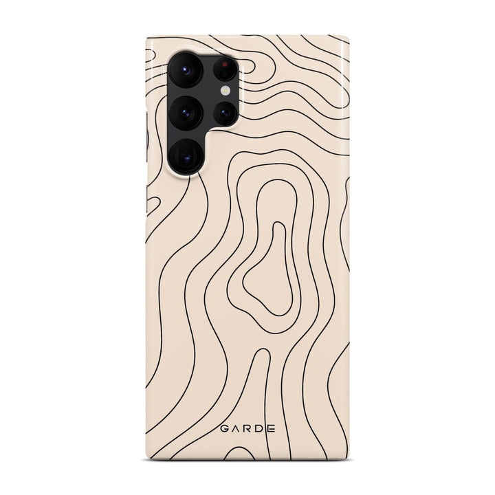Dessert Map Samsung S22 Ultra Back Cover - Custom Printed Phone Case by Garde