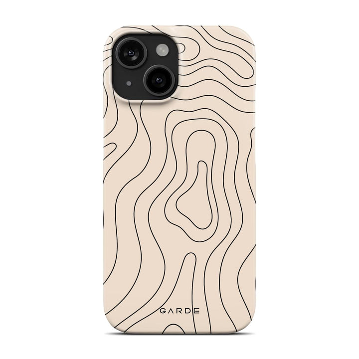 Dessert Map iPhone 15 Back Cover - Custom Printed Phone Case by Garde