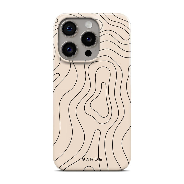 Dessert Map iPhone 15 Pro Back Cover - Custom Printed Phone Case by Garde