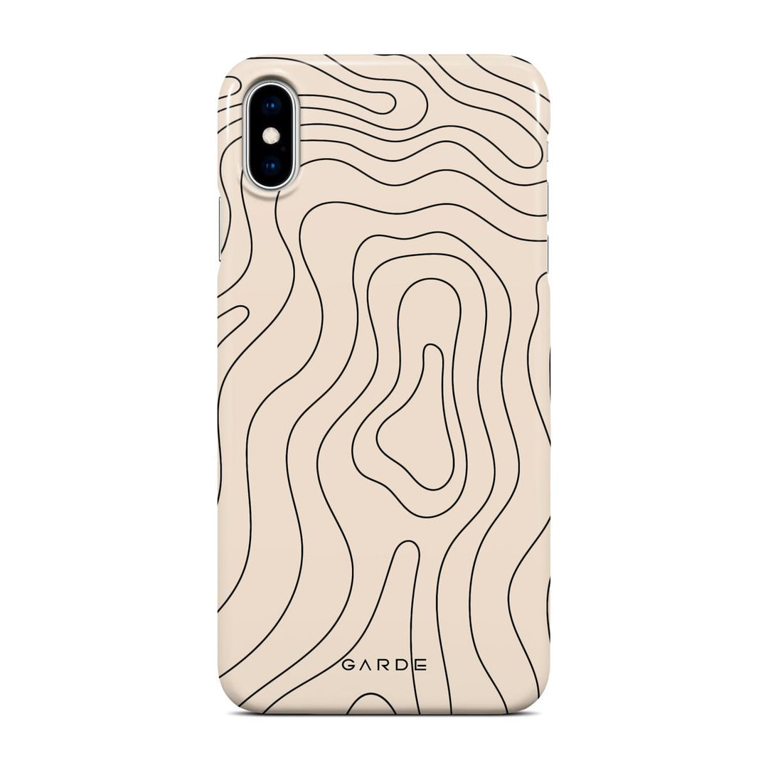 Dessert Map iPhone Xs Max Back Cover - Custom Printed Phone Case by Garde