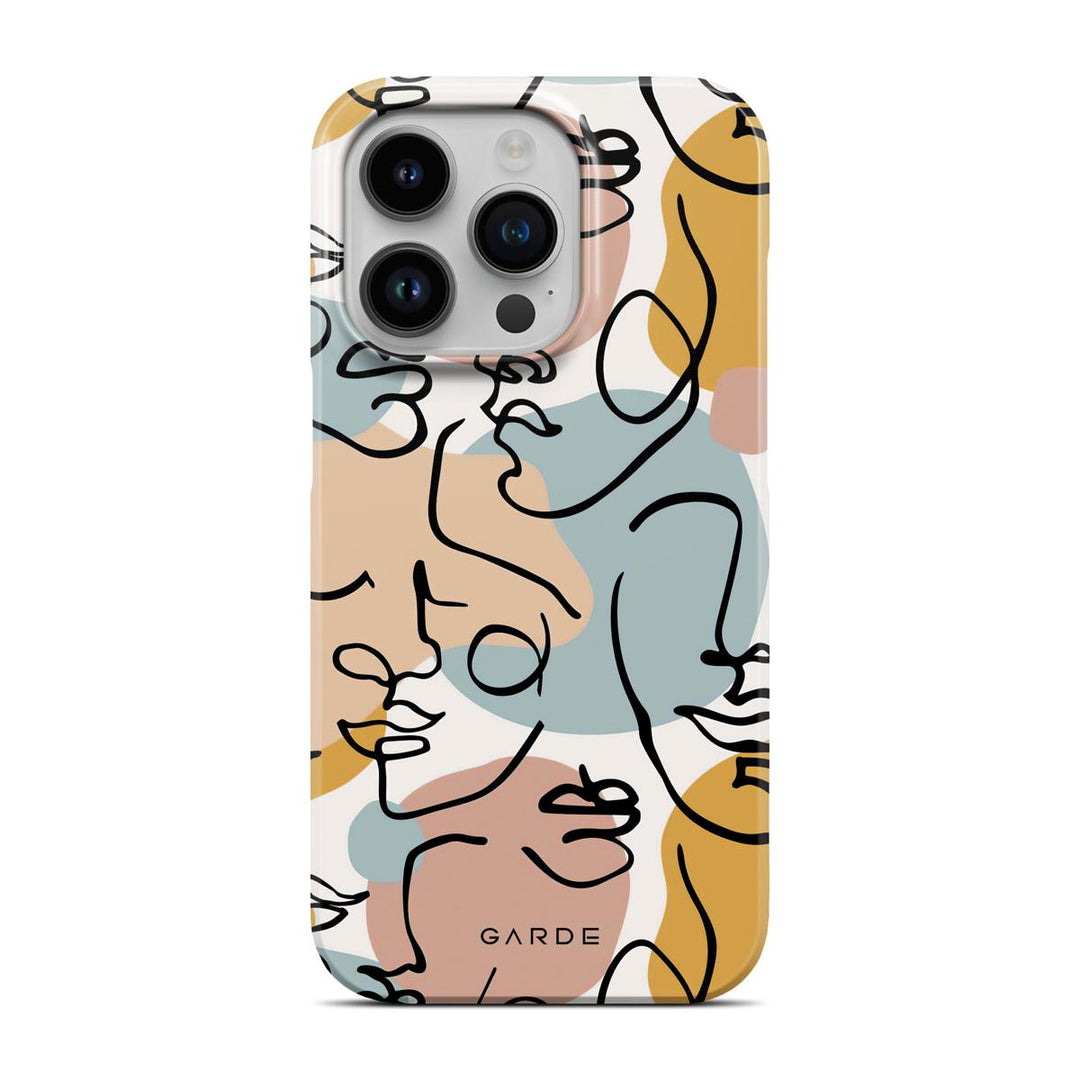 Eisha iPhone 14 Pro Back Cover - Custom Printed Phone Case by Garde