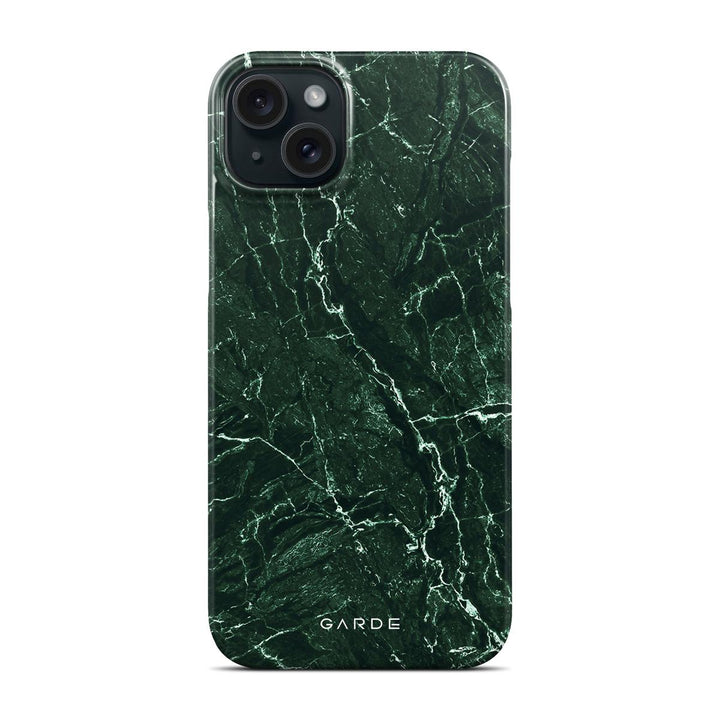 Emerald iPhone 15 Plus Back Cover - Custom Printed Phone Case by Garde