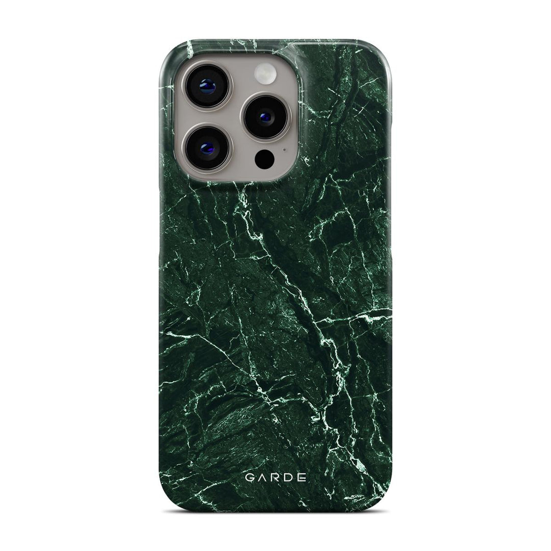 Emerald iPhone 15 Pro Back Cover - Custom Printed Phone Case by Garde