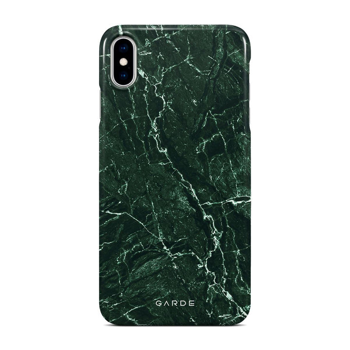 Emerald iPhone Xs Max Back Cover - Custom Printed Phone Case by Garde