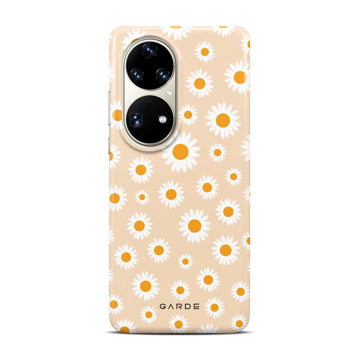 Emile Beige Huawei P50 Pro Back Cover - Custom Printed Phone Case by Garde