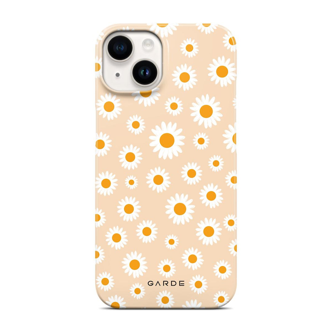 Emile Beige iPhone 14 Back Cover - Custom Printed Phone Case by Garde
